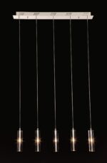 Stark Five Bulb Clear Ceiling Lamp - Image 3