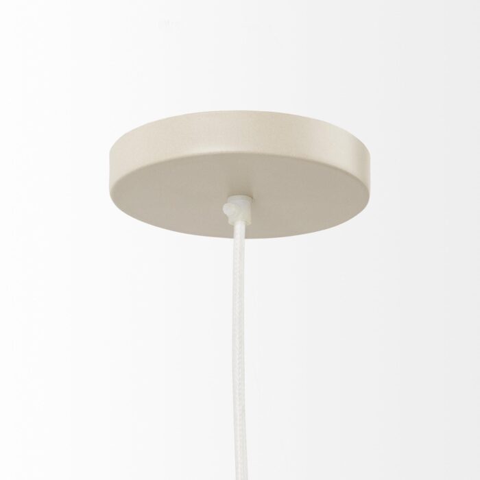 Natural Cane Cylindrical Hanging Pendant Light - Image 3