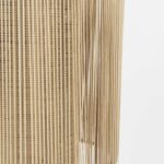 Natural Cane Cylindrical Hanging Pendant Light - Image 7
