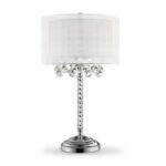 Table Lamp with Crystal Accents