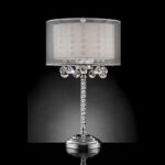Table Lamp with Crystal Accents