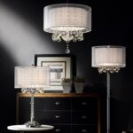 Table Lamp with Crystal Accents