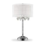 Table Lamp with Crystal Accents