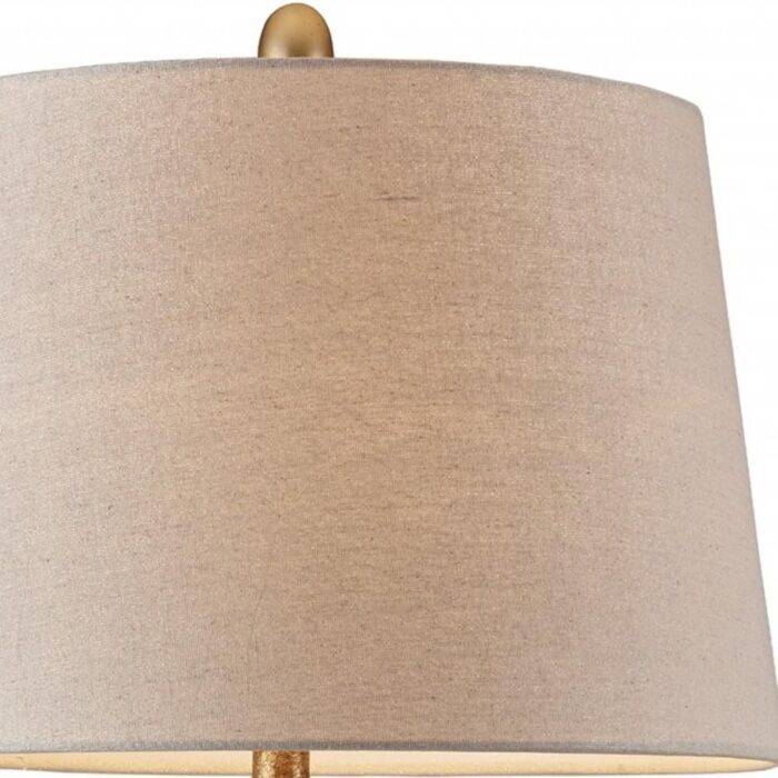 Silver and Gold Table Lamp