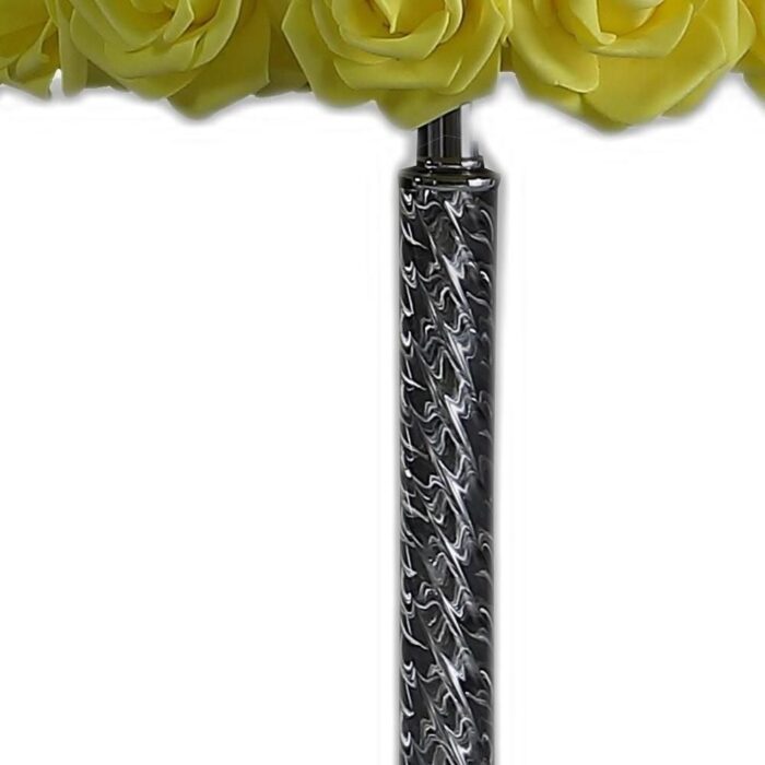 18 Yellow Roses Acrylic and Metal Table Lamp