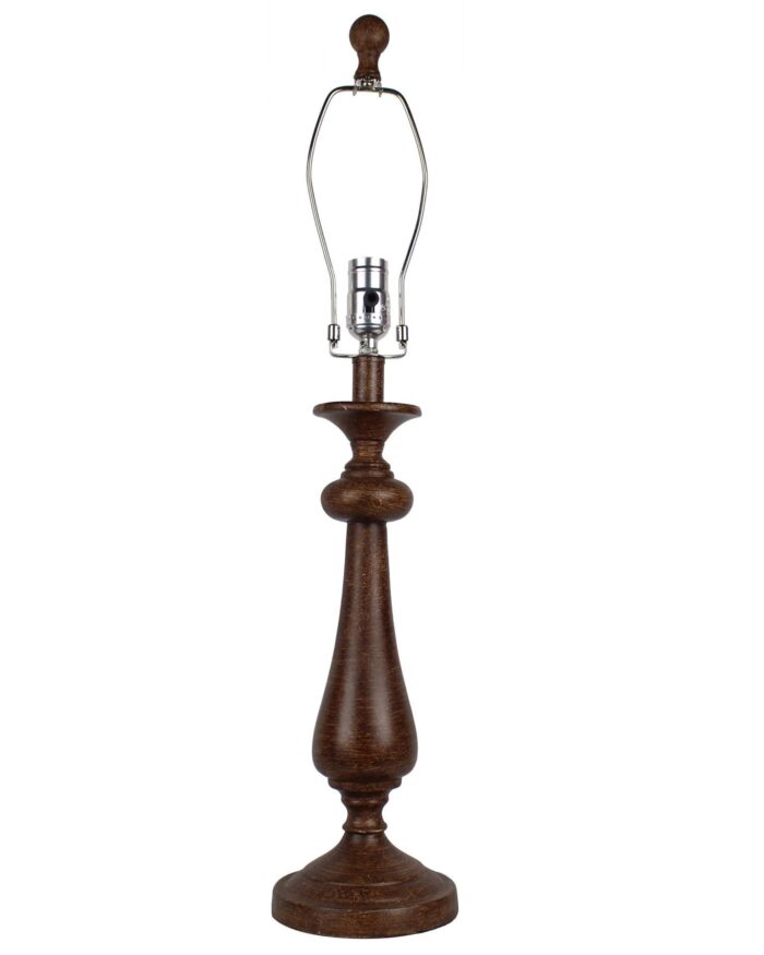 Brown Candlestick Forest Tree Shade Table Lamp - Image 2