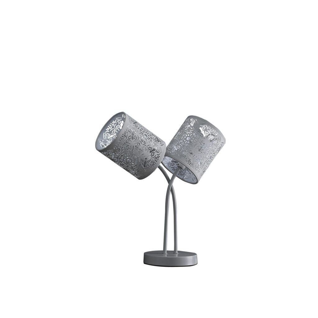 Floral Laser Cut Table Lamp