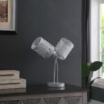 Floral Laser Cut Table Lamp