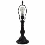 18" Tiffany Style Floral Table Lamp - Image 3