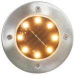 Solar Ground Lights, LED Lights White