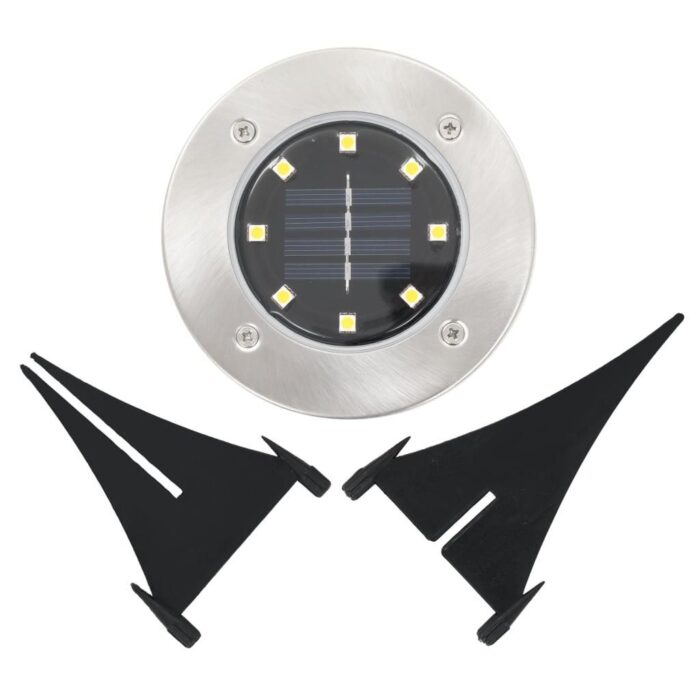 Solar Ground Lights, LED Lights White