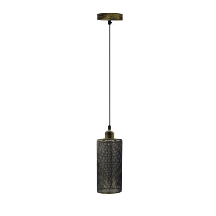 Barrel Cage Pendant Ceiling Light Fixtures