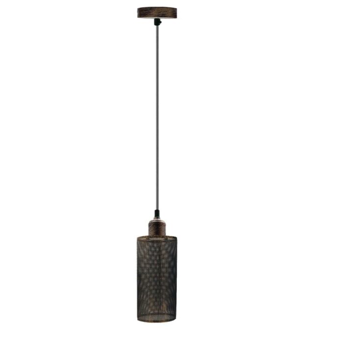 Barrel Cage Pendant Ceiling Light Fixtures