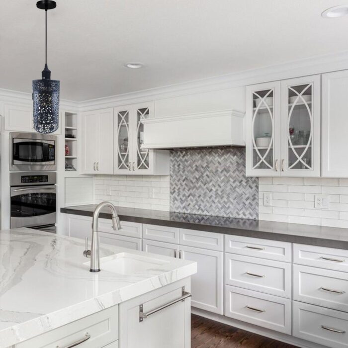 Metal Cage Pendant Lights Chandelier E26 Ceiling Light Fixtures - Image 3