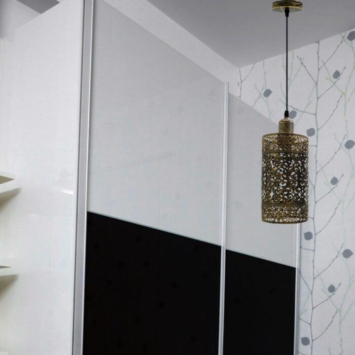 Barrel Cage Pendant Ceiling Light Fixtures