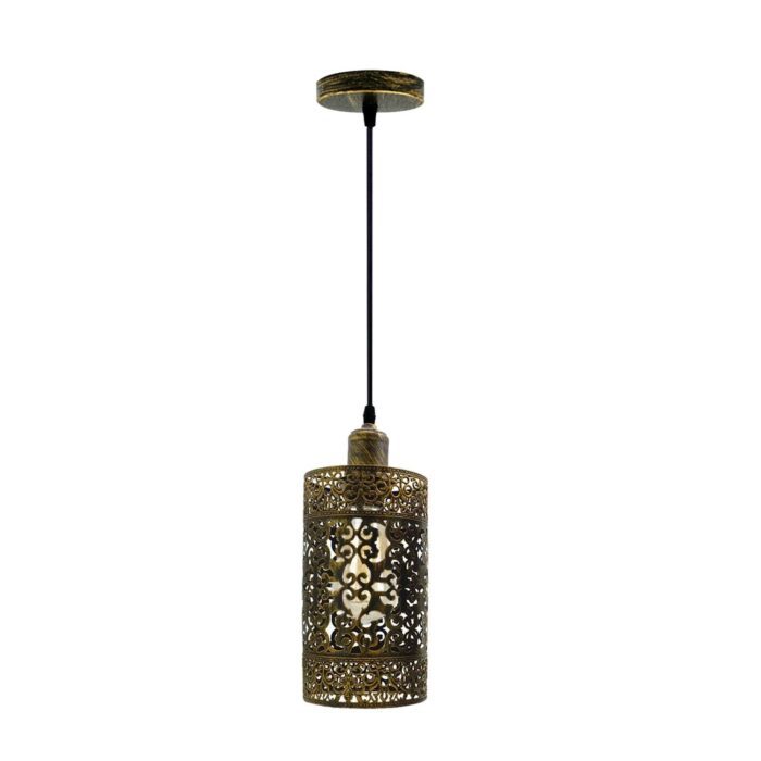 Barrel Cage Pendant Ceiling Light Fixtures