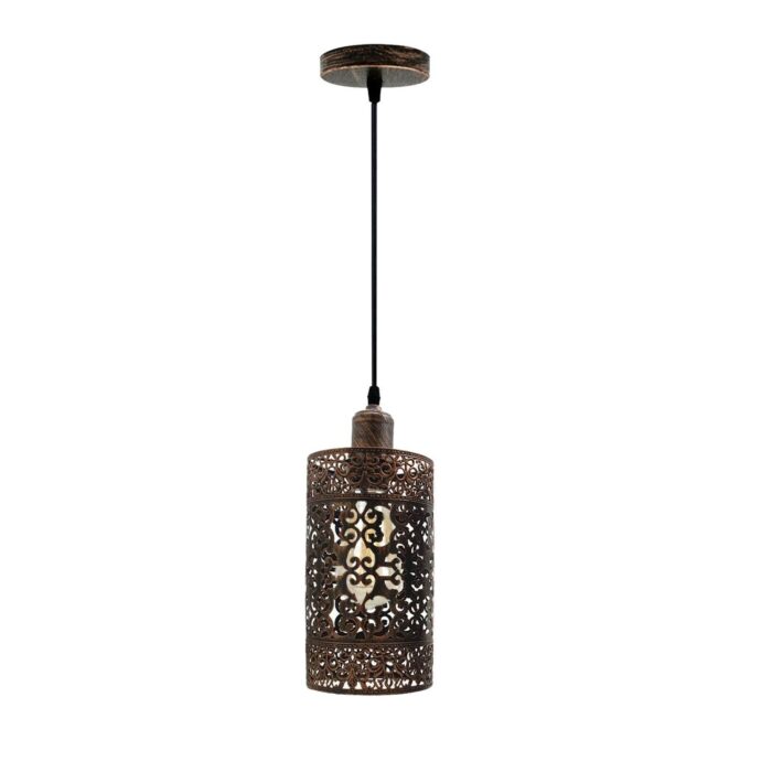 Barrel Cage Pendant Ceiling Light Fixtures