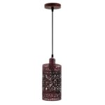 Barrel Cage Pendant Ceiling Light Fixtures