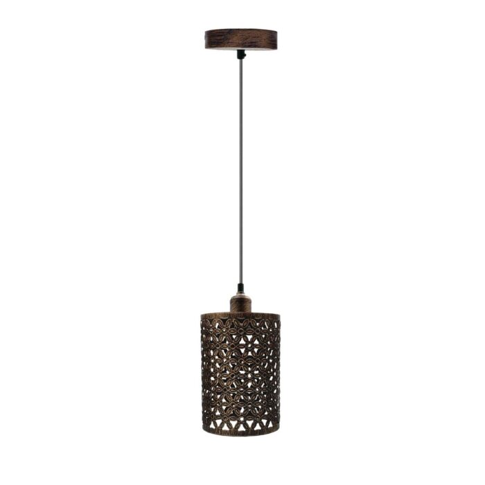 Vintage-style pendant lamp for kitchens, cafés, and lofts