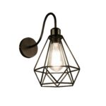 Vintage Wire Cage Wall Sconces E26 Socket
