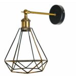 Vintage Wire Cage Wall Sconces E26 Socket