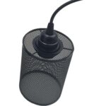 3-Light- Barrel Cage Hanging Pendant Light Fixture