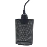 3-Light- Barrel Cage Hanging Pendant Light Fixture