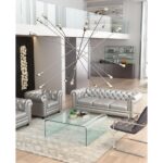 Radiant Chrome: Belief Ceiling Light