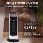 1000W/1500W Electric Space Heater