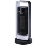 VEVOR Electric Space Heater with Thermostat Remote Control, 1000W/1500W