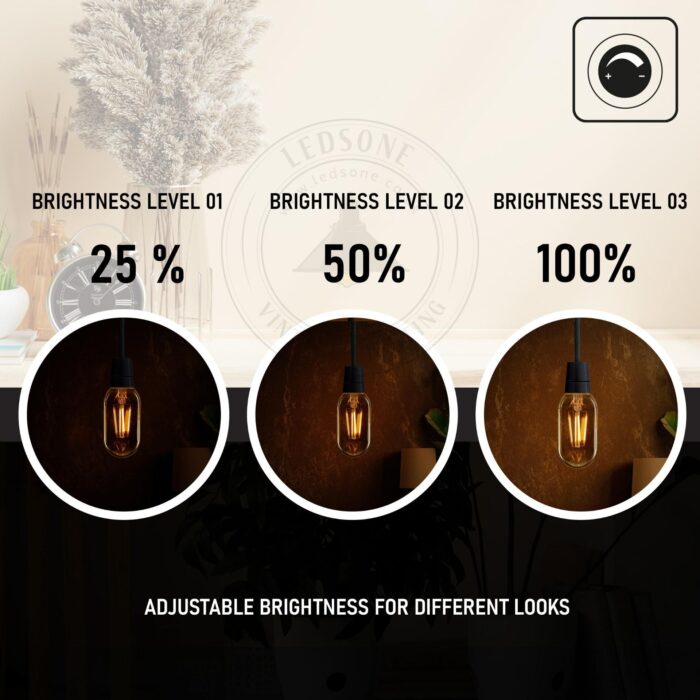 Dimmable Vintage Filament Light Bulb