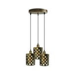 Brass Cage Pendant Light