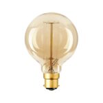 Edison Vintage Light Bulbs with Bayonet Fitting Classic 60W