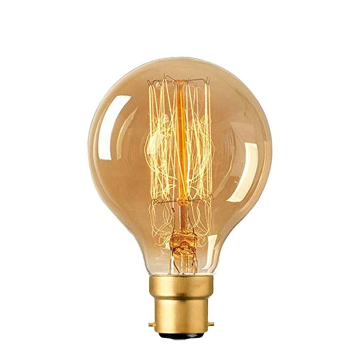 Edison Vintage Light Bulbs with Bayonet Fitting Classic 60W