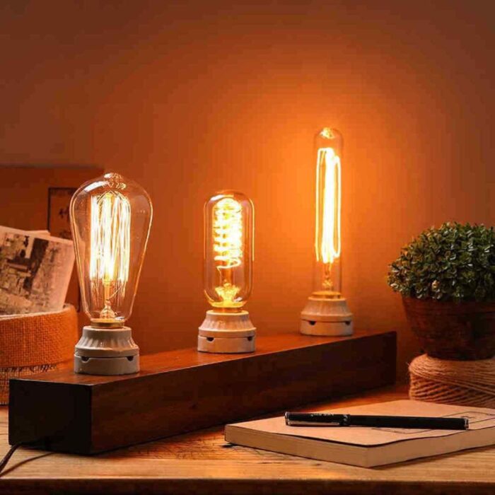 Edison Vintage Light Bulbs with Bayonet Fitting Classic 60W