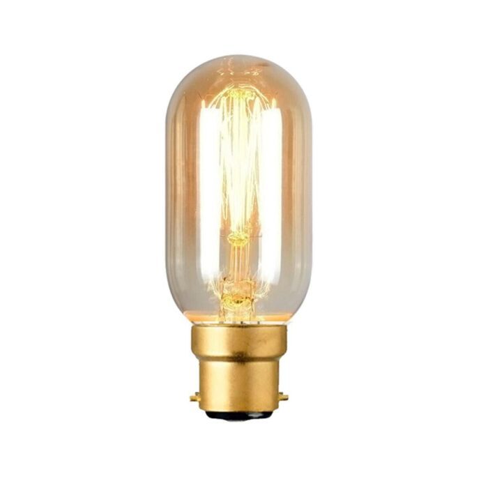 Edison Vintage Light Bulbs with Bayonet Fitting Classic 60W