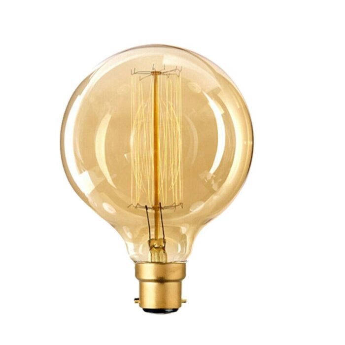 Edison Vintage Light Bulbs with Bayonet Fitting Classic 60W