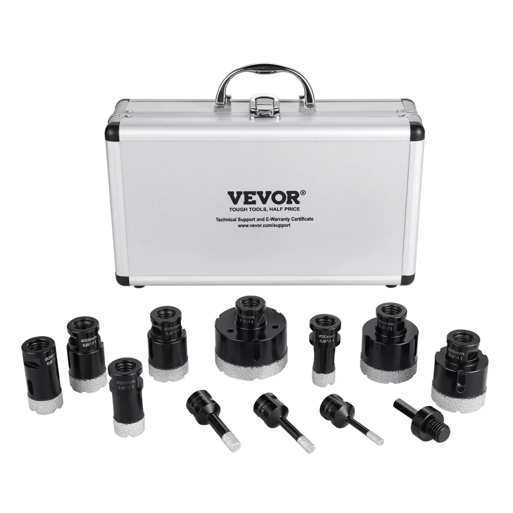VEVOR Diamond Core Drill Bit Set