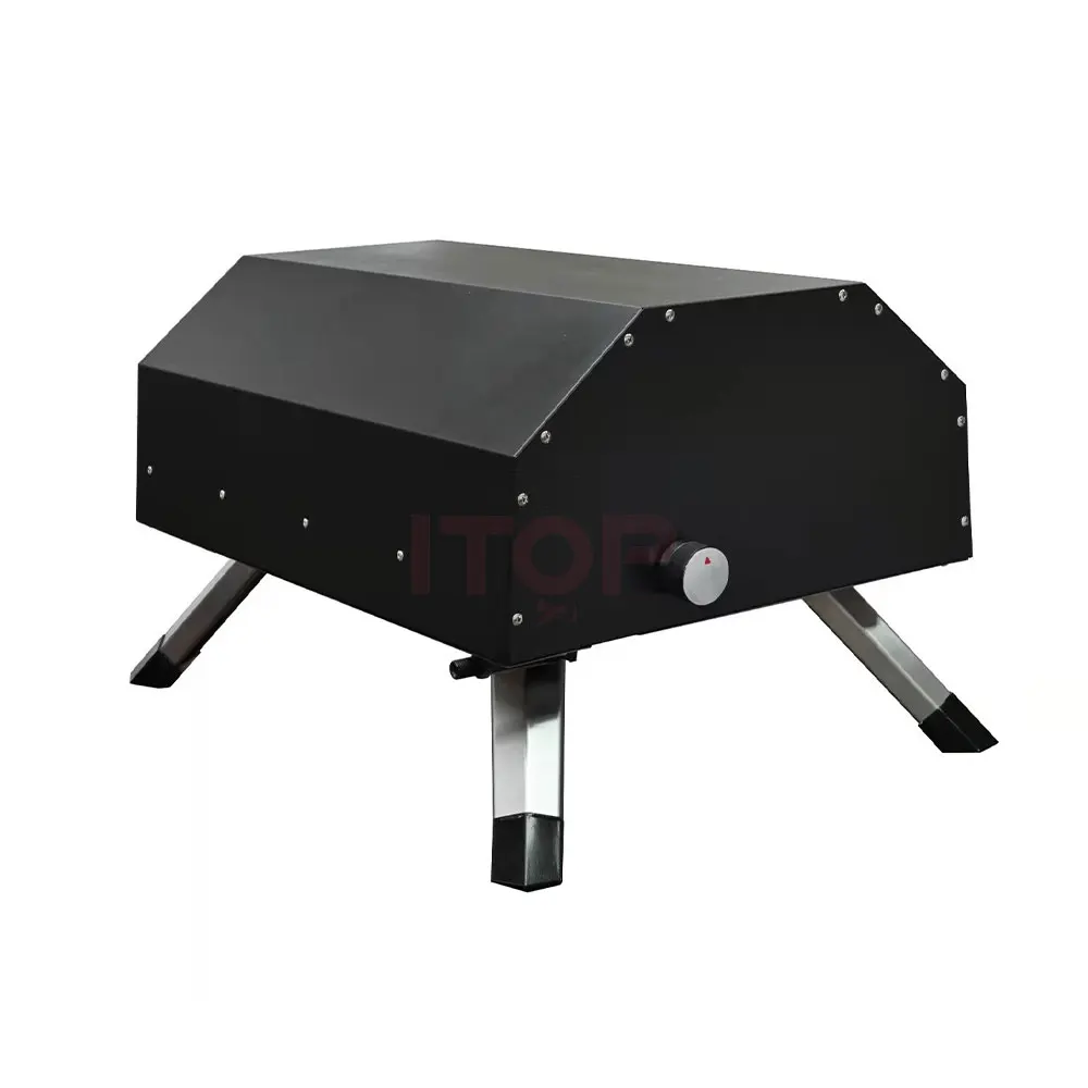 Outdoor Stainless Steel Tabletop Gas Pizza Oven