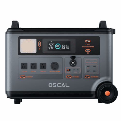 6000W Output with 120/240V Dual Voltage