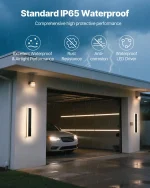 2-Pack 23.6" LED Outdoor Wall Light Strips